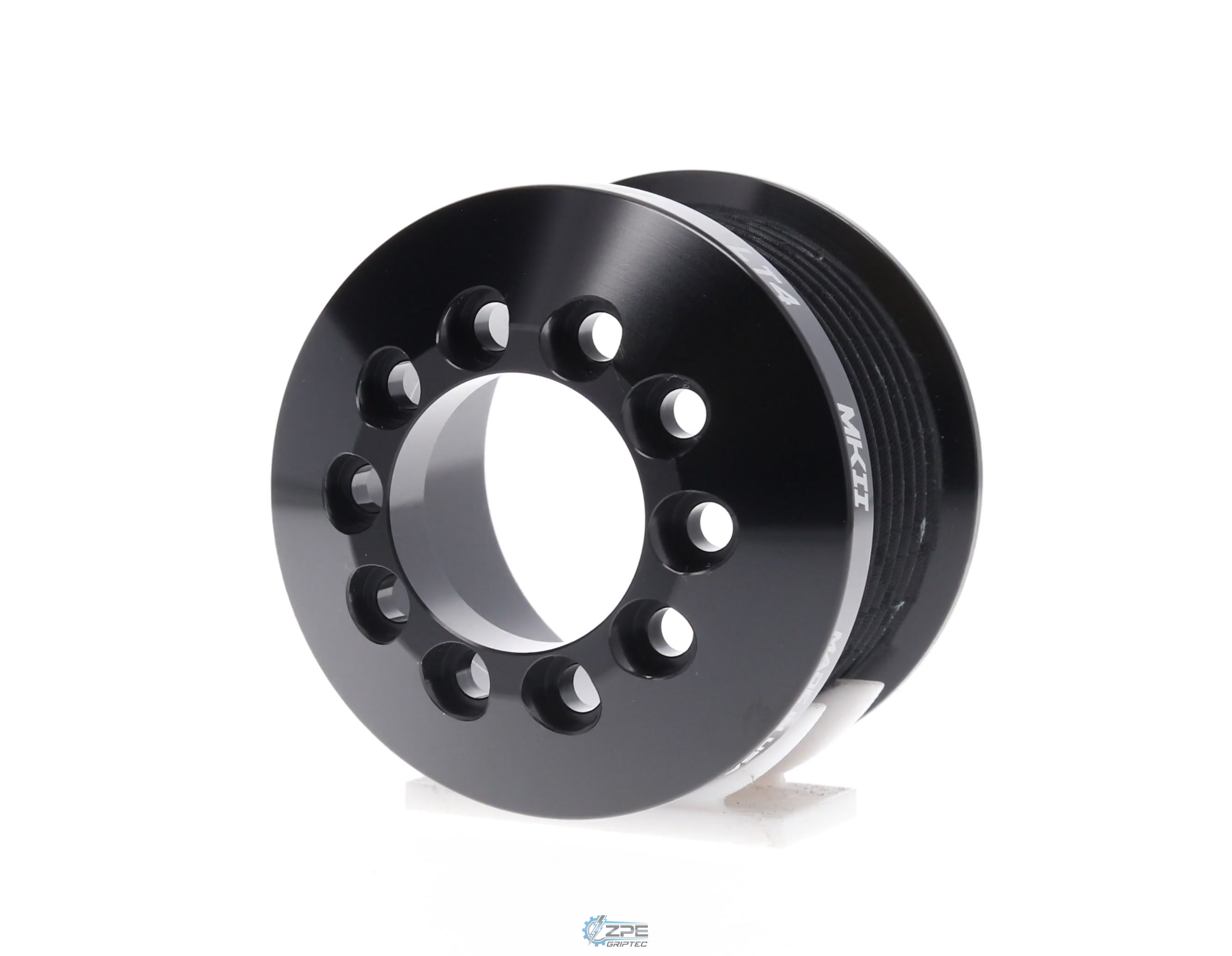 2.38" 8 Rib ZPE GripTec® 2pc MKII LT4 L3V Black Pulley Only